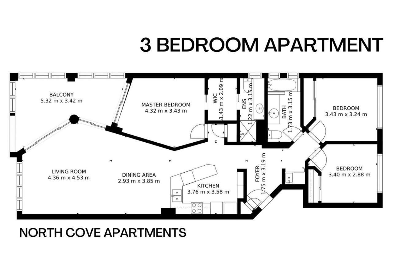 North Cove Waterfront Suites Cairns Oda fotoğraf